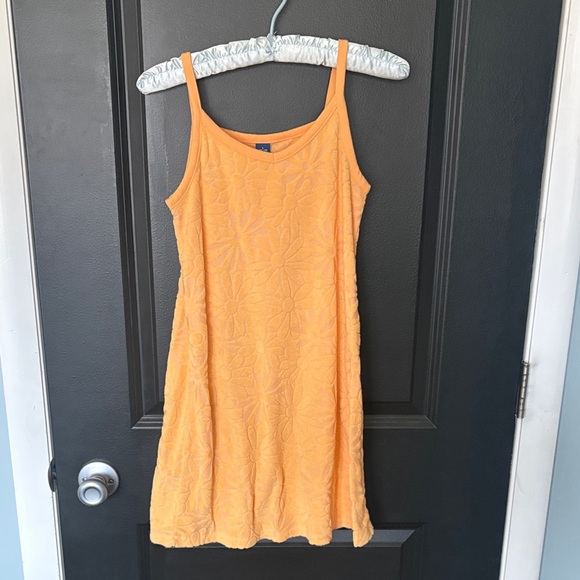 Old Navy Other - Old Navy large 10/12 orange terry cloth dress